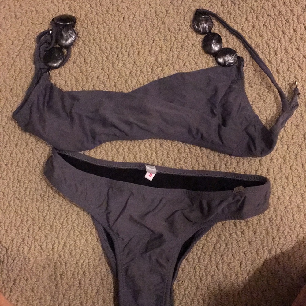 Gray bikini
